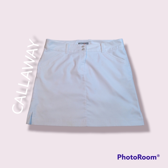 Callaway Pants - CALLAWAY Golf Skort 'Opti Dry' shorts w/ skirt EUC Size 12